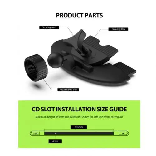 Държач за телефон Ringke черен