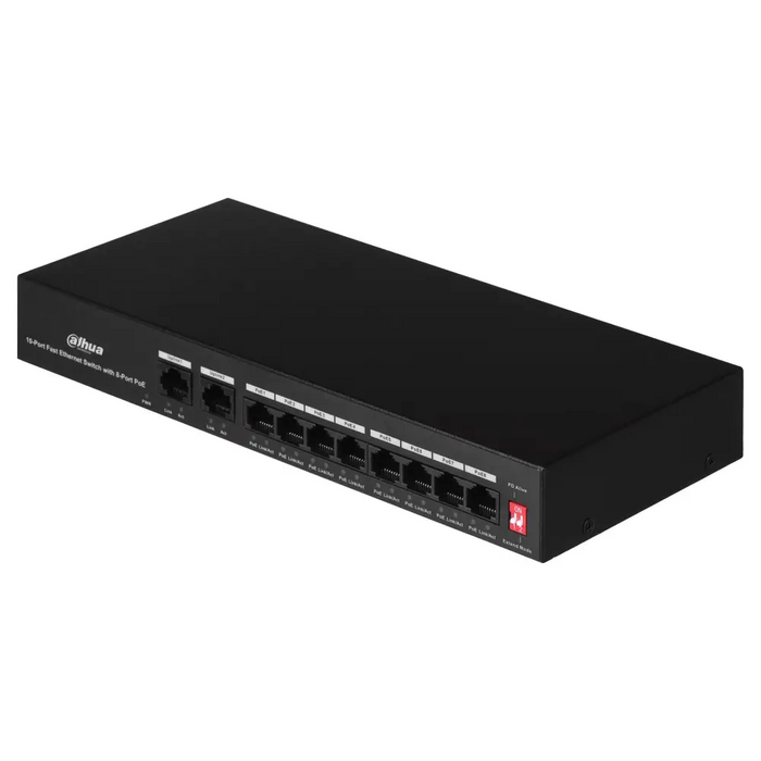 Dahua Technology PoE DH-PFS3010-8ET-65 мрежов комутатор