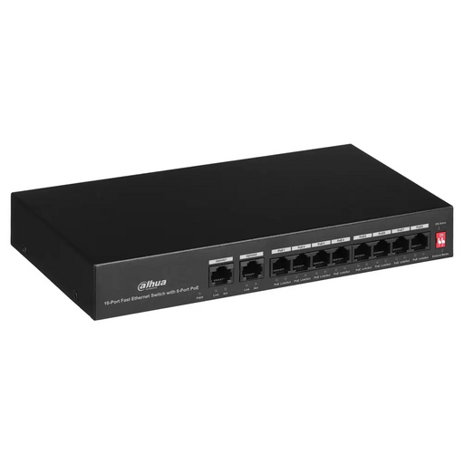 Dahua Technology PoE DH-PFS3010-8ET-65 мрежов комутатор