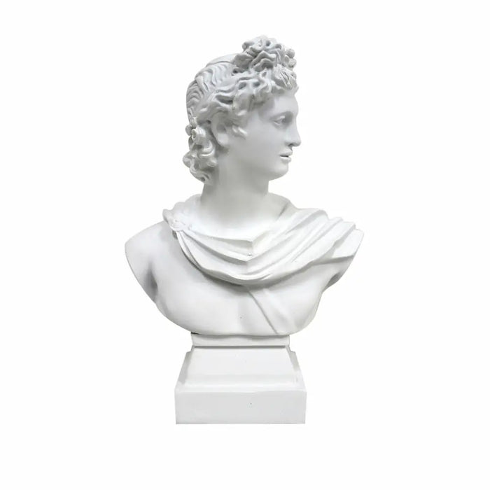 Декоративна фигурка DKD Home Decor Apollo Бял Неокласически