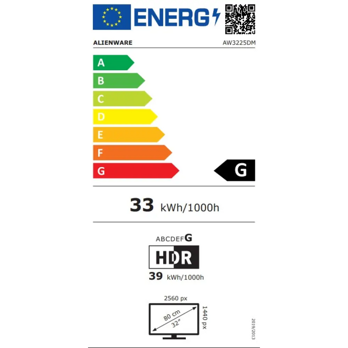 Dell Alienware AW3225DM 31.5’’ Curved WQHD LED AG VA 1ms
