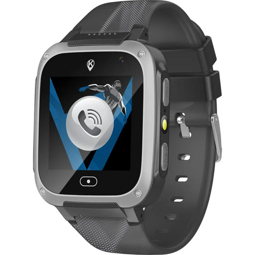 Детски черен умен часовник KiDiZ Basic