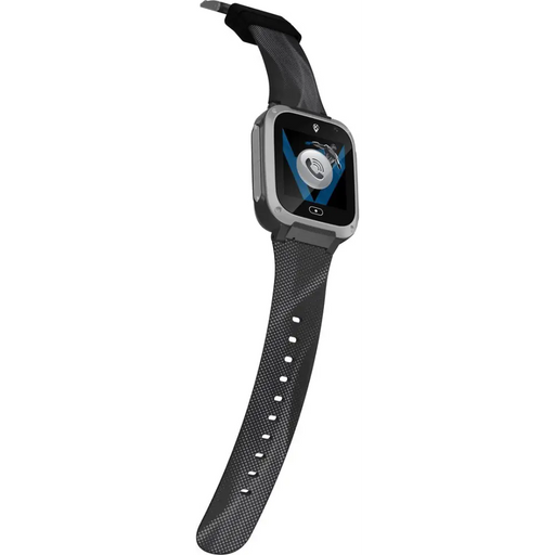 Детски черен умен часовник KiDiZ Basic