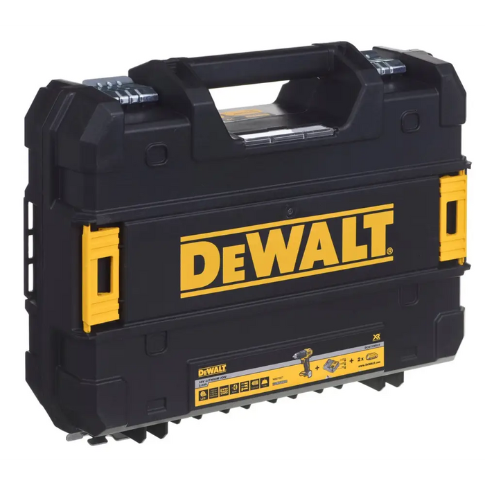 DeWALT DCD709D2T-QW drill 1650 RPM 1.6 kg Black Yellow