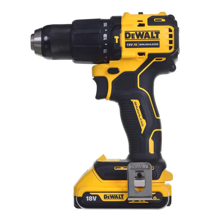 DeWALT DCD709D2T-QW drill 1650 RPM 1.6 kg Black Yellow