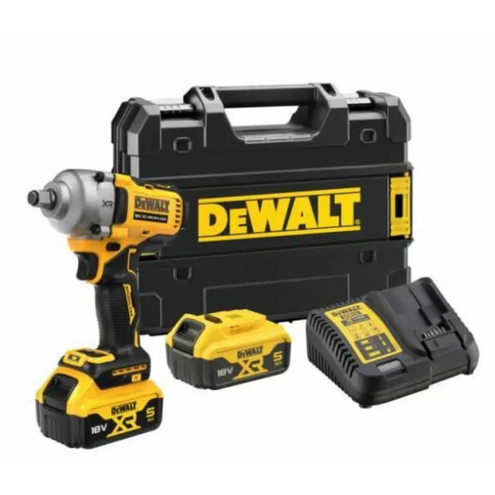 DEWALT. IMPACT WRENCH 1/2’’ 18V 812Nm 2x5.0Ah 4-SPEED TSTAK