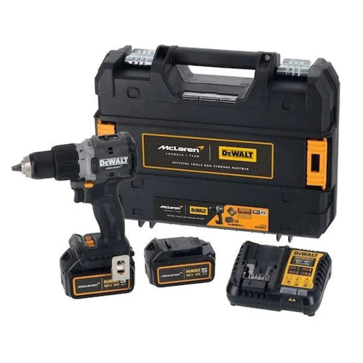 DeWalt MCLAREN DCD85MP2T Бормашина 18V Черен Жълт