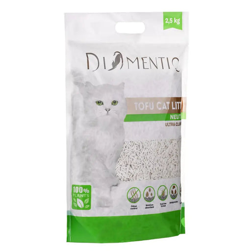 DIAMENTIQ Tofu Neutral Ultra clumping - растителна постеля