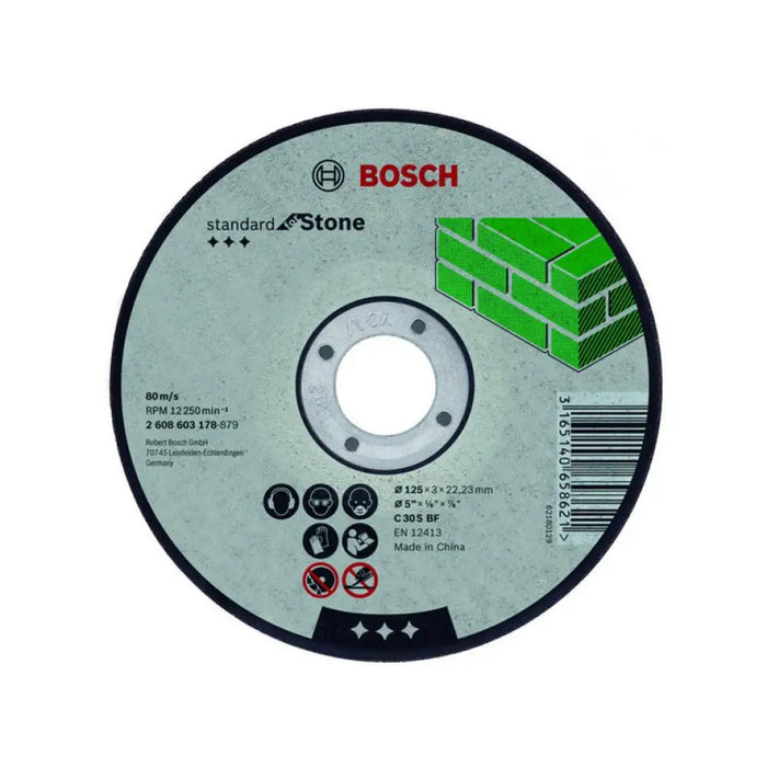 ДИСК ЗА РЯЗАНЕ НА НЕМЕТАЛ BOSCH 125x3x22.23