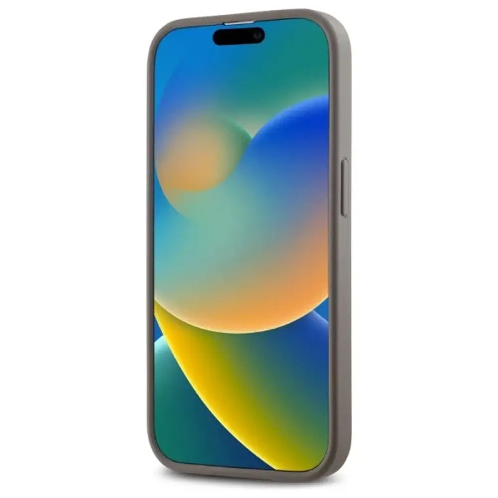 DKNY кожен кариран мономоно калъф MagSafe за iPhone 14 Pro