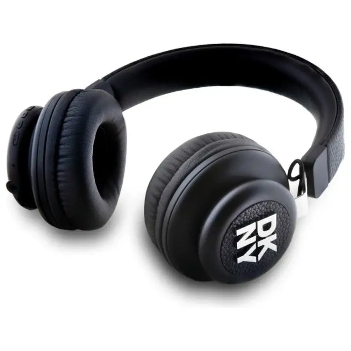 DKNY Metal Logo Bluetooth Over-Ear слушалки - черни