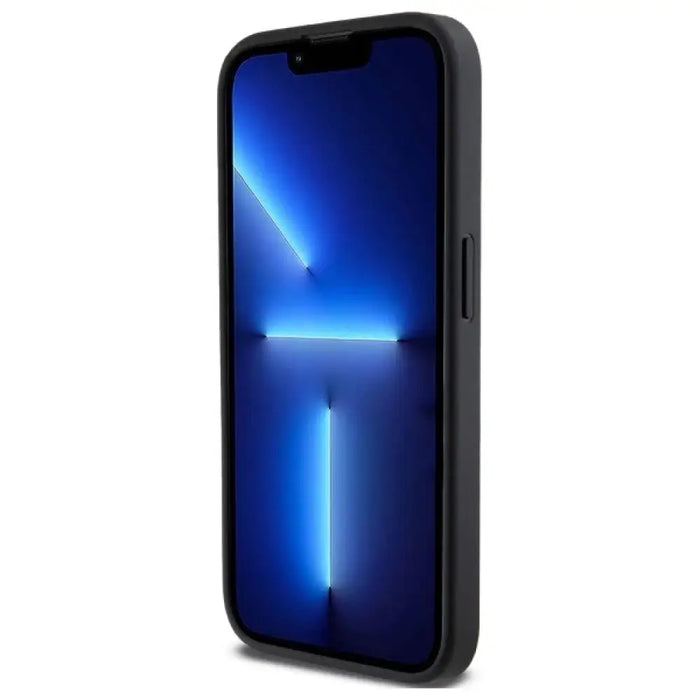 DKNY Plain Logo MagSafe Калъф за iPhone 15 Pro - черен