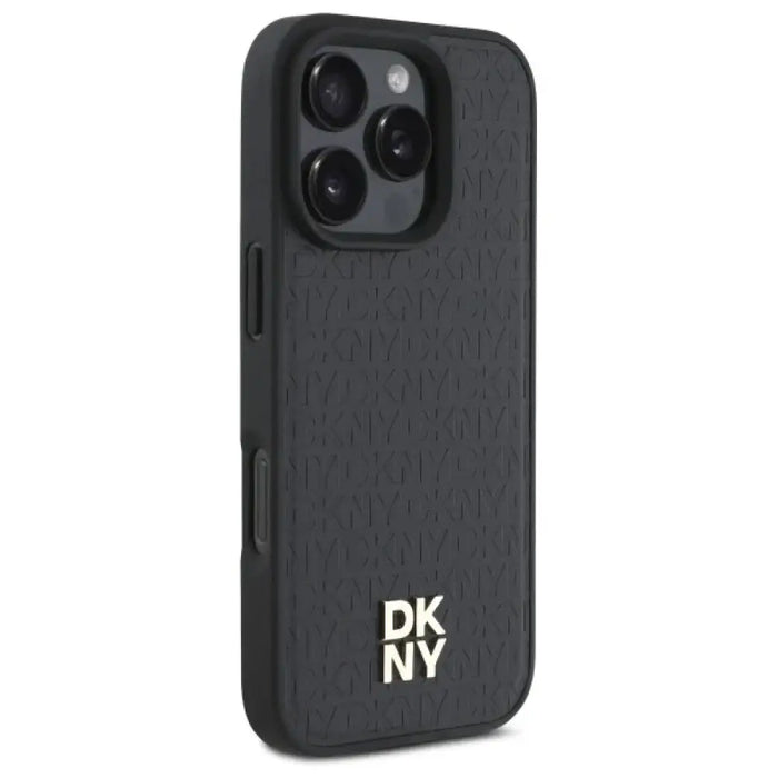 DKNY Repeat Pattern Stack Logo MagSafe Калъф за iPhone 16