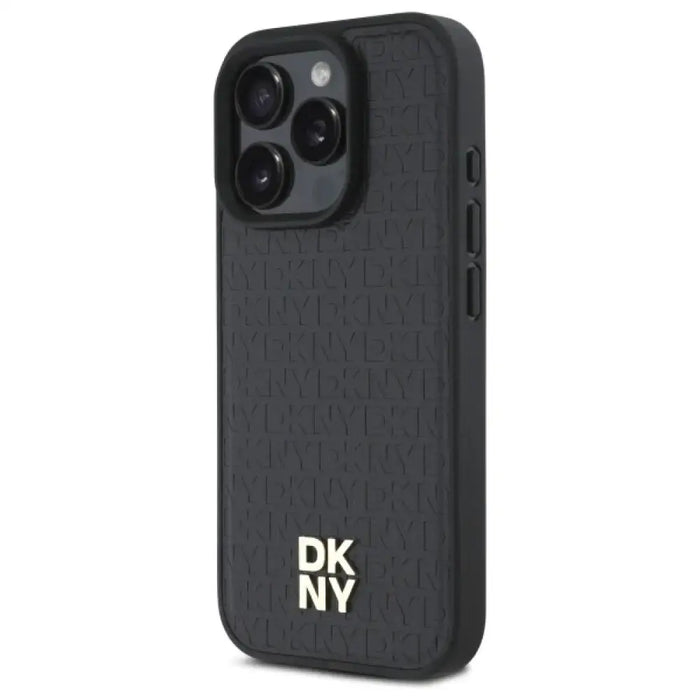 DKNY Repeat Pattern Stack Logo MagSafe Калъф за iPhone 16