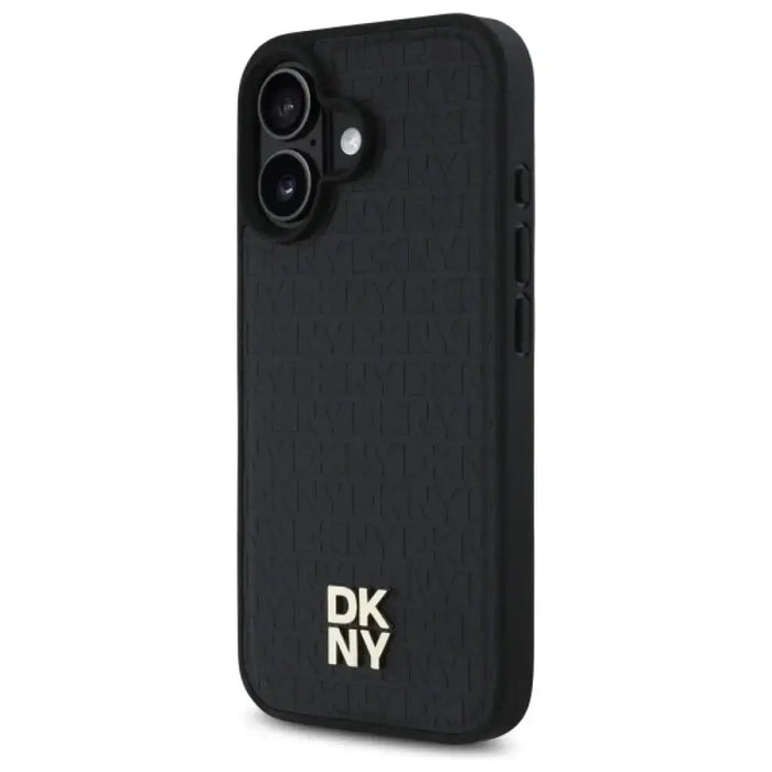 DKNY Repeat Pattern Stack Logo MagSafe Калъф за iPhone 16