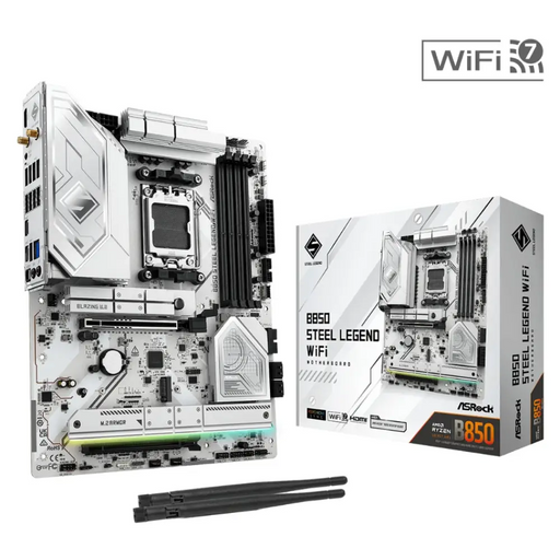 Дънна платка ASRock B850 STEEL LEGEND WIFI 7 socket AM5