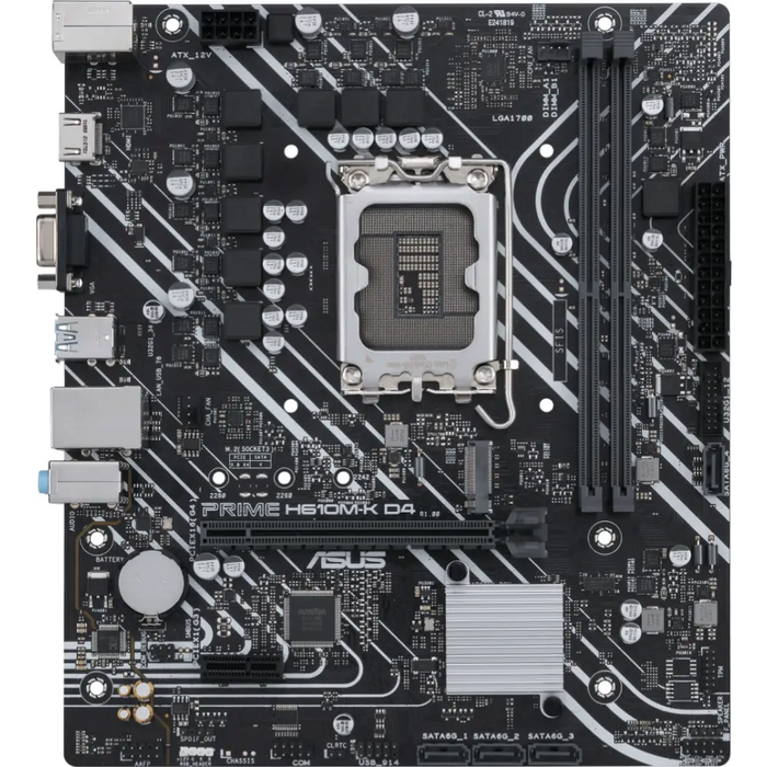 Дънна платка ASUS PRIME H610M-K D4 LGA 1700 mATX