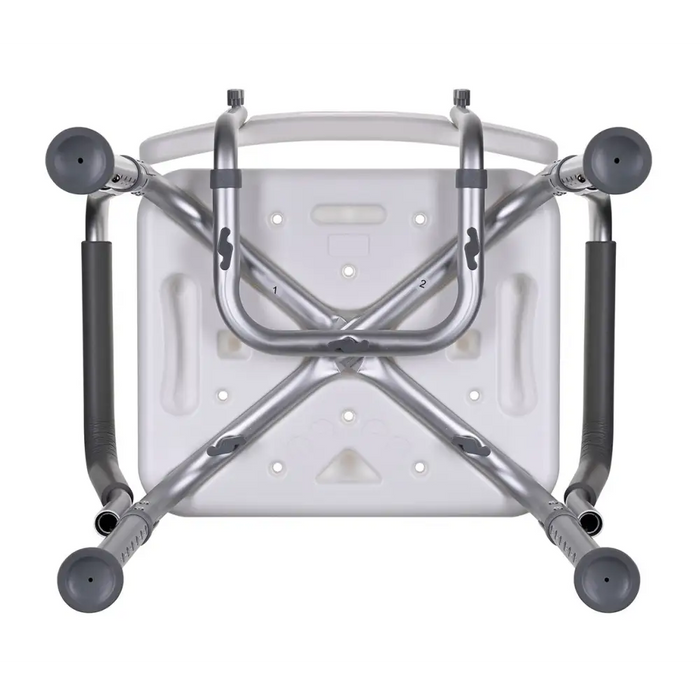 Душ стол с облегалка и подлакътници