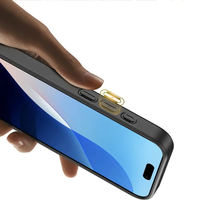 Dux Ducis Rafi II Mag Case с MagSafe за iPhone 16 - черен