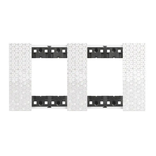 ДВОЙНА РАМКА LN KA4802M2MW LIVING NOW BTICINO - ПИКСЕЛ