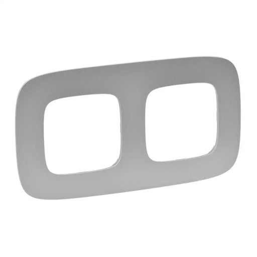 ДВОЙНА РАМКА VALENA ALLURE LEGRAND - АЛУМИНИЙ