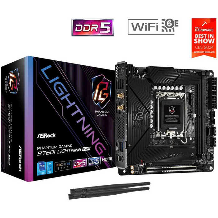 Дънна платка ASRock B760I LIGHTNING WIFI