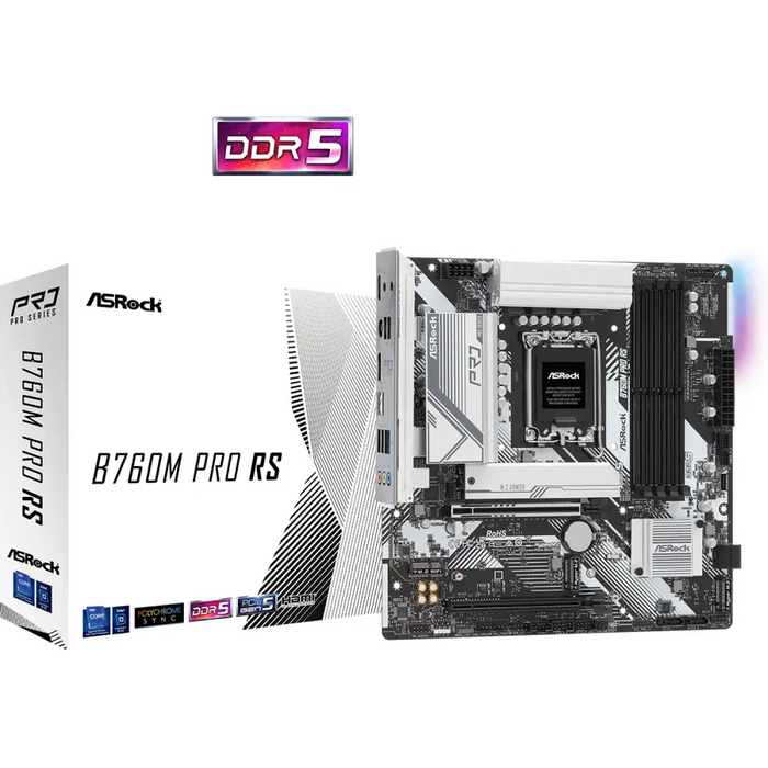 Дънна платка ASRock B760M Pro RS DDR5