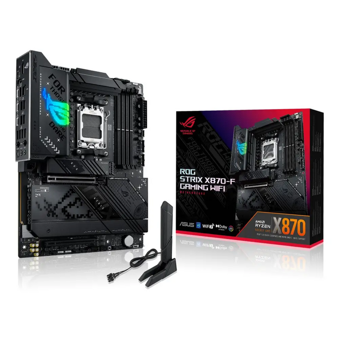 Дънна платка ASUS ROG STRIX X870-F GAMING WIFI AM5 DDR5