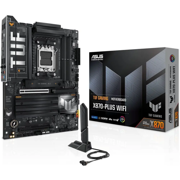 Дънна платка ASUS TUF GAMING X870-PLUS WIFI AM5 DDR5
