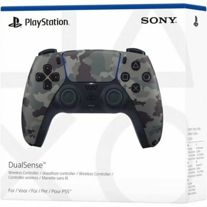 Джойстик за PS5 DualSense Sony CAMO V2 Сив