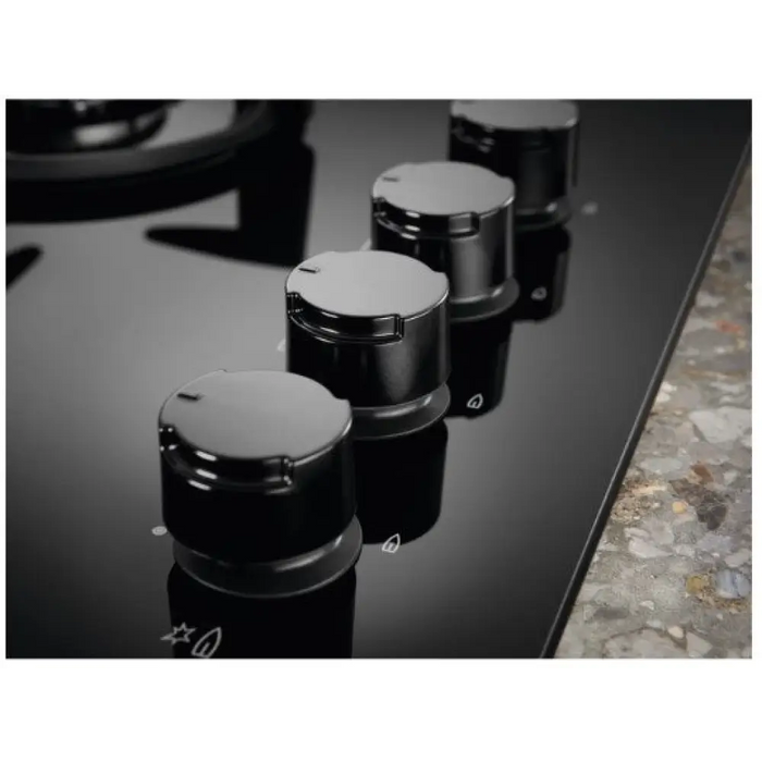 Electrolux EGG6407K Черен Вграден 59 см газ 4 зони