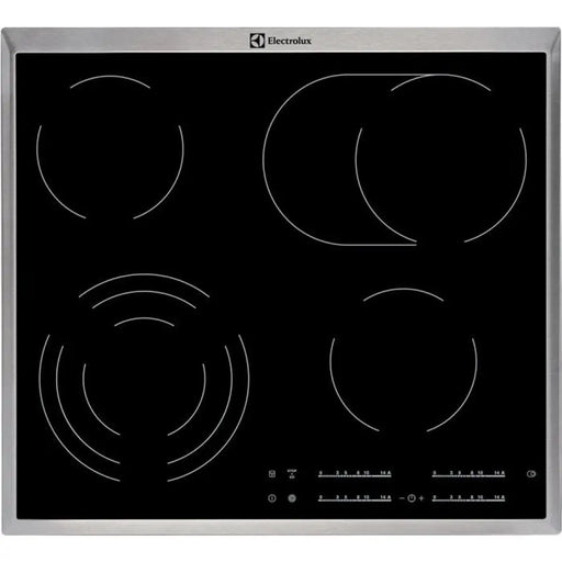 Electrolux EHF46547XK Черна керамика за вграждане 4 зони