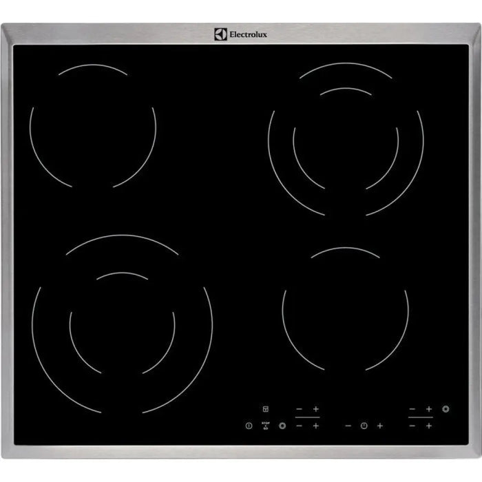 Electrolux EHF6342XOK плот Черен Керамичен за вграждане 4