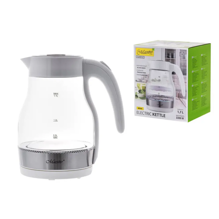 ЕЛЕКТРИЧЕСКА КАНА MAESTRO MR-061 БЯЛА