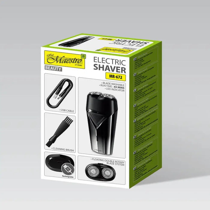 Електрическа самобръсначка MAESTRO MR-672 USB