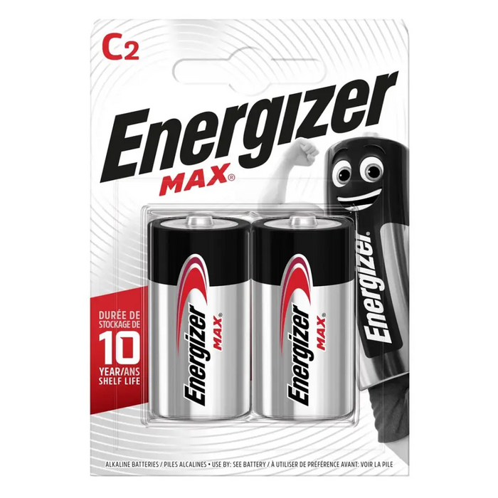 ЕНЕРГАЙЗЪР БАТЕРИЯ MAX C LR14. 2 бр. ЕКО пакет