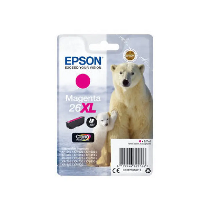 EPSON 1LB 26XL касета с мастило магента с голям капацитет