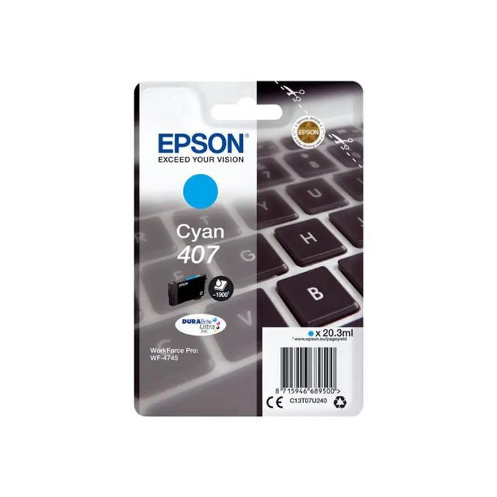 EPSON 2LB WF-4745 Series Ink Cartridge Cyan