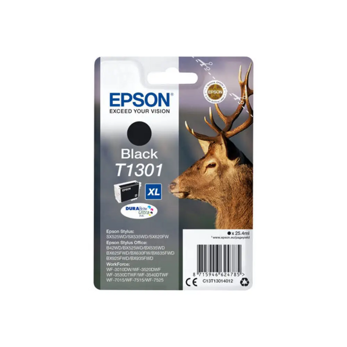 EPSON 6LB T1301 черна касета с мастило с изключително голям