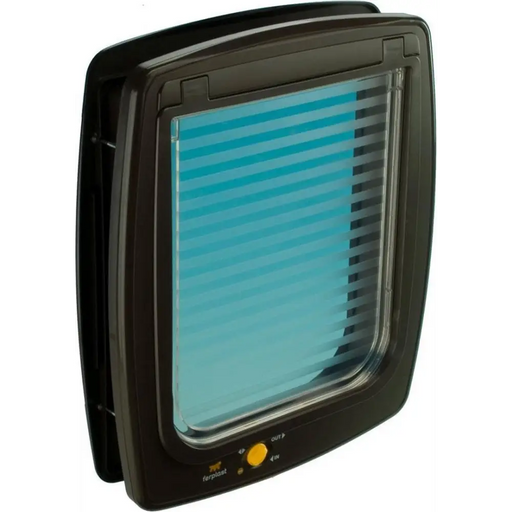 FERPLAST Swing 15 - Голяма врата за кучета кафява