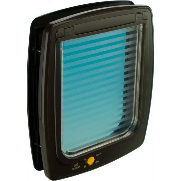 FERPLAST Swing 15 - Голяма врата за кучета кафява