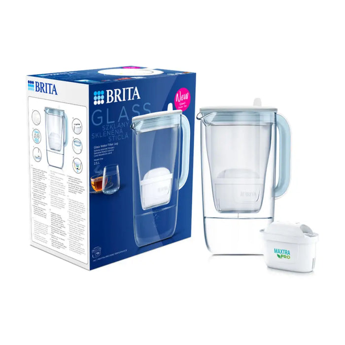 ФИЛТРИРАЩА КАНА СТЪКЛЕНА 2.5 L BRITA MAXTRA PRO