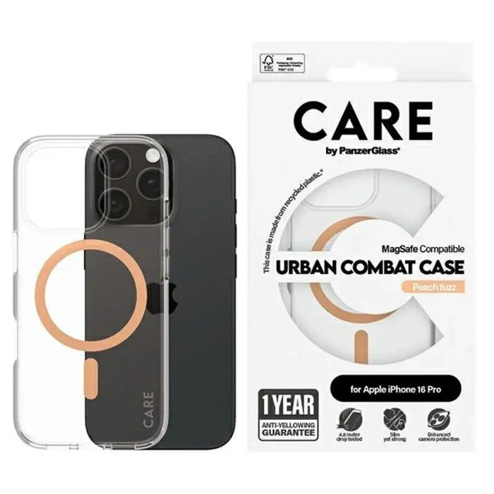 Флагмански калъф CARE by PanzerGlass iPhone 16 Pro 6.3’’