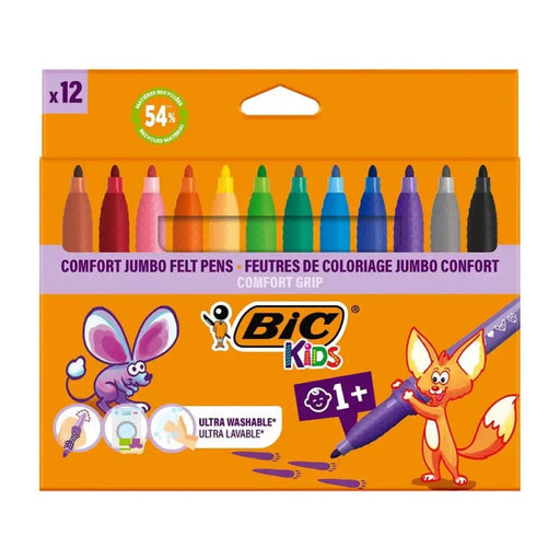 ФЛУМАСТЕРИ 1 + JUMBO 12 BIC