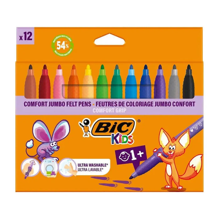 ФЛУМАСТЕРИ 1 + JUMBO 12 BIC