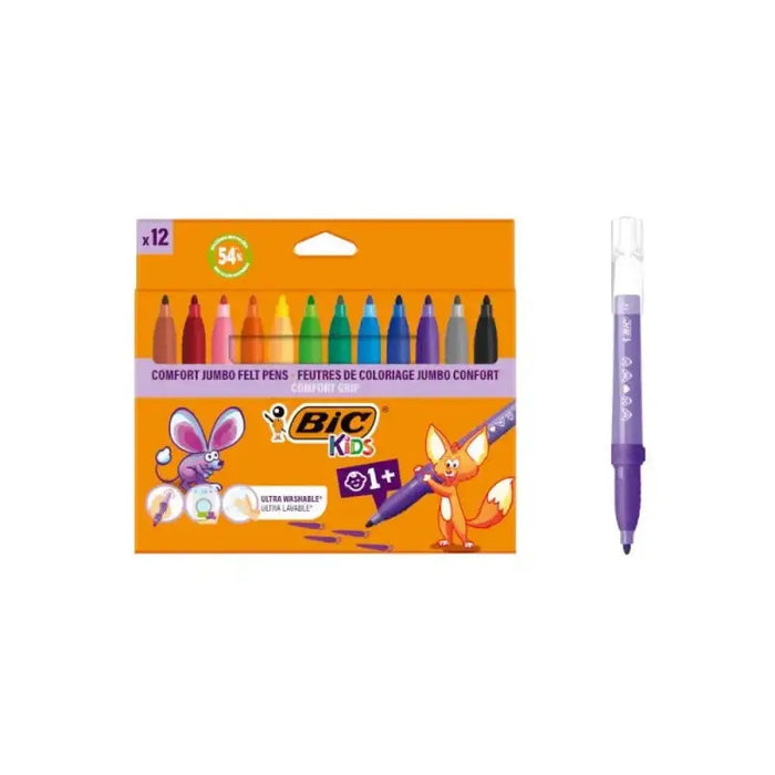 ФЛУМАСТЕРИ 1 + JUMBO 12 BIC