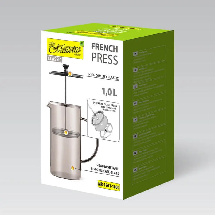 Френска преса MAESTRO MR-1861 (MR-1861-1000) 1000 ml