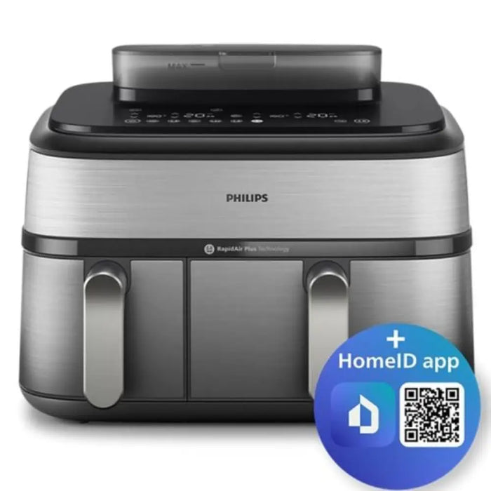 Фритюрник PHILIPS Dual Basket Airfryer NA555/00