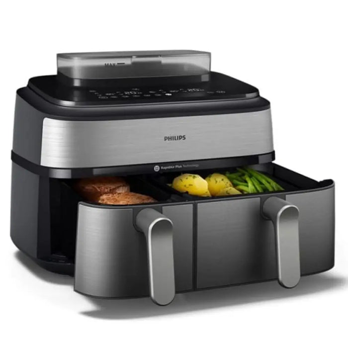 Фритюрник PHILIPS Dual Basket Airfryer NA555/00