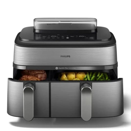 Фритюрник PHILIPS Dual Basket Airfryer NA555/00